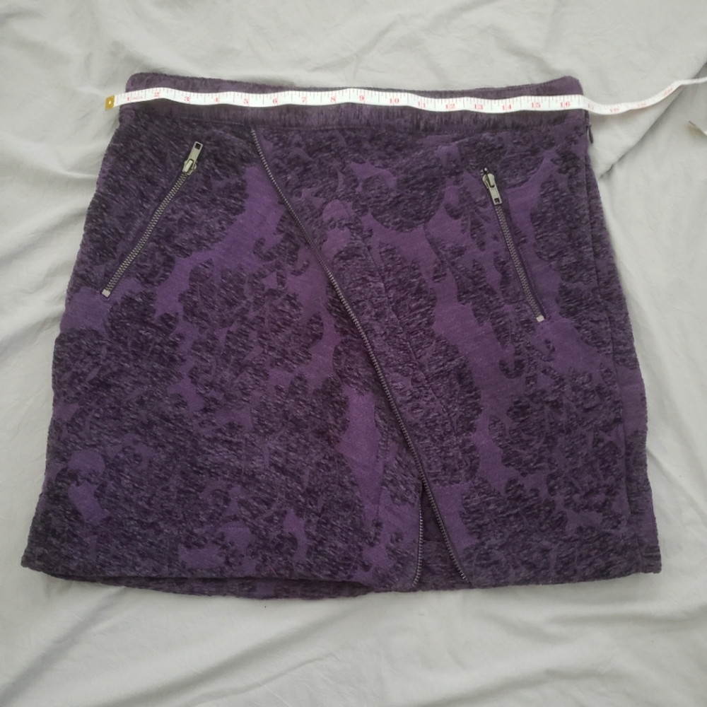 Urban outfitters purple mini skirt